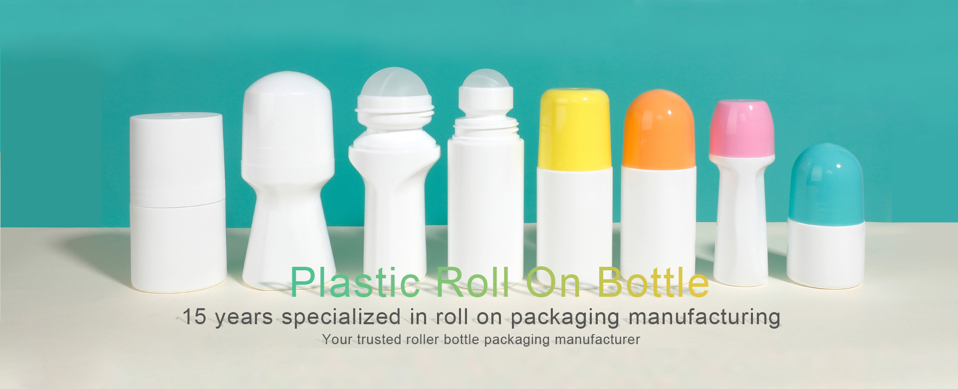 plastic roll on bottle
