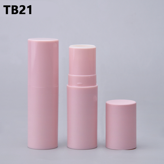 Lipstick Tube Round Lip Balm Stick Containers Tube Private Logo Pink Low Moq Luxury Cosmetic Packaging Matte Lipstick Tube