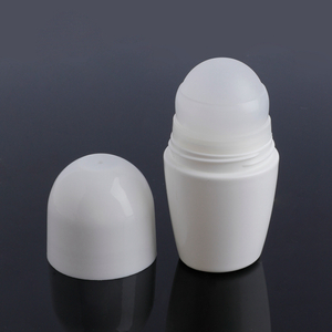 Wholesale Luxury Design Empty Deodorant Roll on Bottle Packaging,50ml Custom Plastic Roll on Bottle,plastic Roll on Bottles