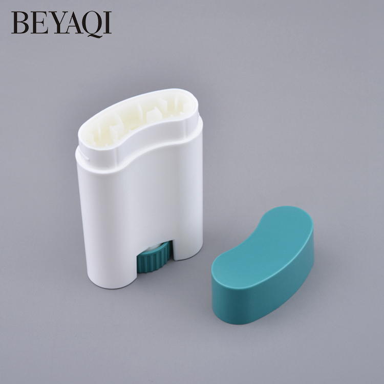 Wholesale PP Plastic Twist Up 20g Oval Deodorant Packaging Stick Container,recipiente Desodorante Cosmetic Deodorant Bottle