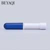 Empty Embalagem De Lipbalmo Round Plastic White Clear Black Blue Red Lip Balm Tube with Hook,recycled Plastic Lip Balm Tubes