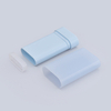 Factory Oval Shaped Sun Protection Stick Bottle for Skincare,Blue Color Bottom Filling Deodorant Container 19g