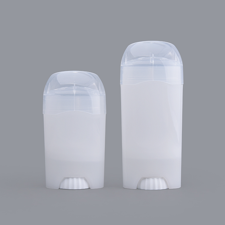 Deodorant Containers Plastic Twist Up 45g 80g White Top Filling Bottle Refillable Deodorant Stick Bottle