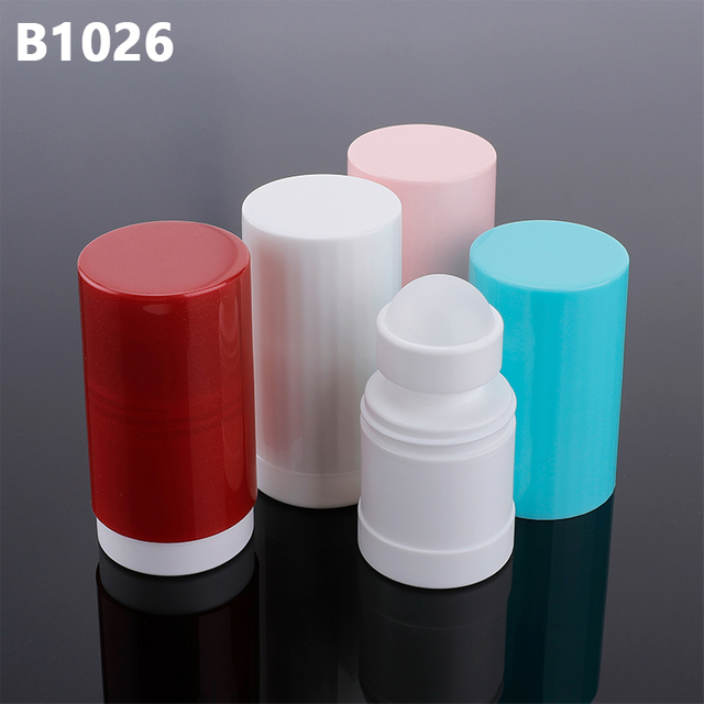 Market Most Popular Serum Eye Essence Perfume Plastic Roller Round Shape Smooth Roll On Ball Bottle For Skincare