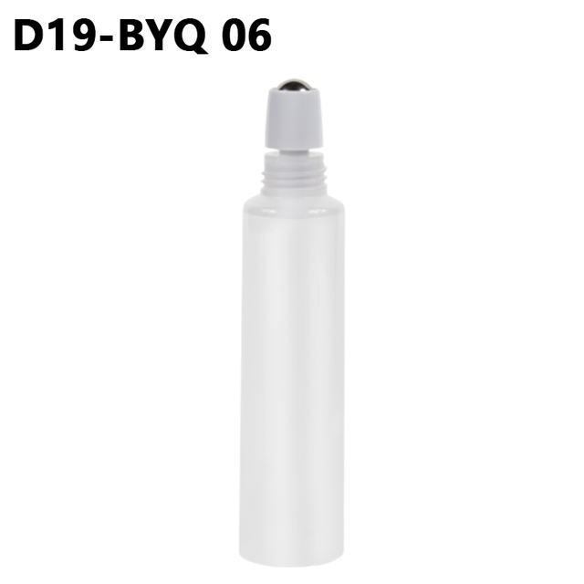 10ml 20ml Single Roller Steel Balls Massage Cream Empty Cosmetic Plastic Round Roller Ball Tubes 