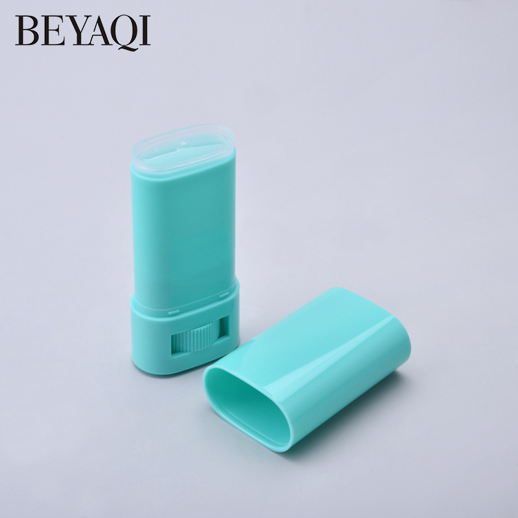 Custom Logo Professional Manufacture Skin Sunscreen Sun Protection Stick Container 21g PP Plastic Deodorant Bottle