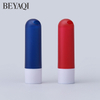Empty Embalagem De Lipbalmo Round Plastic White Clear Black Blue Red Lip Balm Tube with Hook,recycled Plastic Lip Balm Tubes