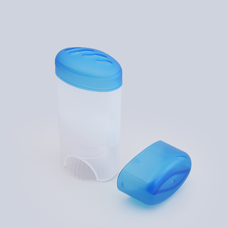 Cosmetic Antiperspirant Oil PP PE Stick Container Roller Bottle 48g Plastic Deodorant Stick Roll on Bottle