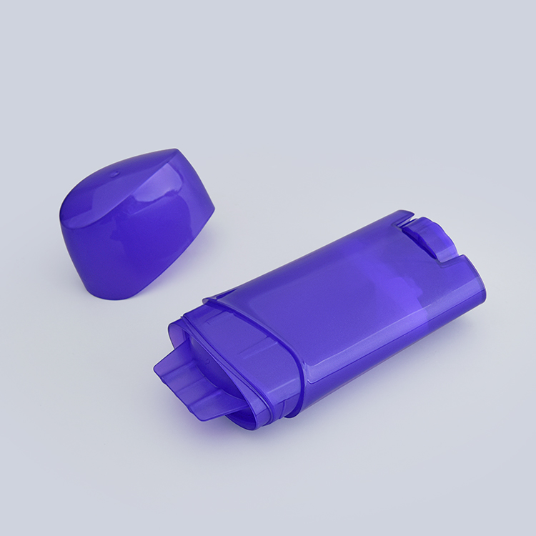  White PP Fragrance Deodorant Bottle 40g 65g Antiperspirant Women Men Plastic Solid Deodorant Stick Bottle