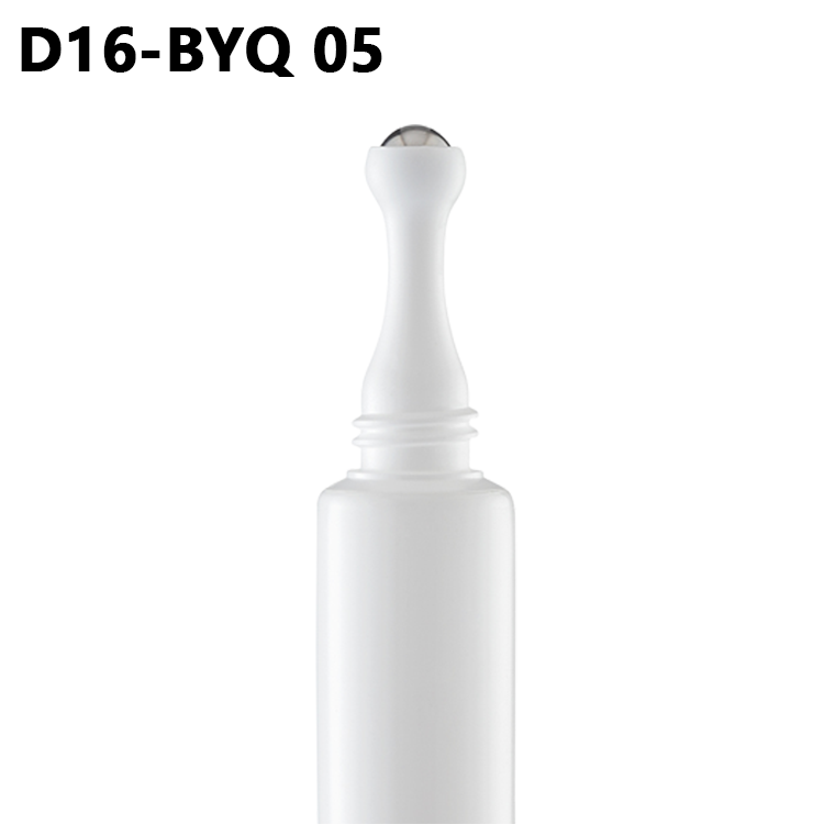 Eco Friendly Eye Cream Cosmetic Tube 1 Ball Roller Skincare Tube with Stainless Steel Roller Metal Applicator for Dark Circle