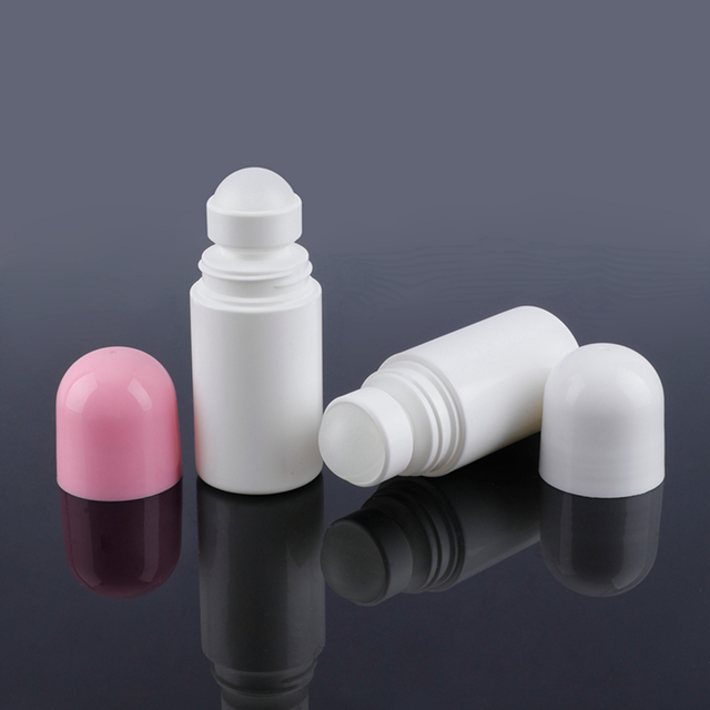 60ml PP Cheap Plastic Round Oil Deodorant Container Small Roll on Bottle,empty Roller Ball Bottles,empty Roll on Bottles