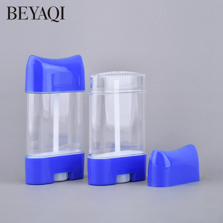 OEM Hot Selling Empty Plastic Cosmetic Deodorant Stick Container Pp Bottom Filling Solid Sunscreen Stick Bottle 75g