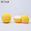 Refillable Empty 7g Colorful Egg Shape Lip Balm Ball Round Chapstick Container,Skin Care Cream Lip Blam Tube