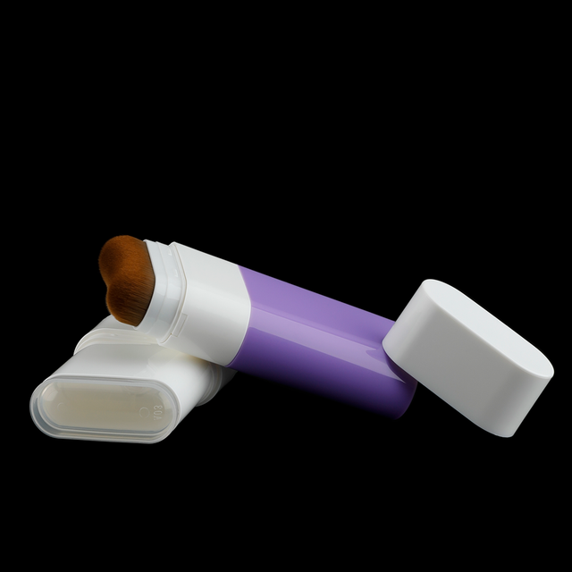 20gm Empty Twist-up Rotating Brush Stick Container Solid Fragrance Sunscreen Cream Blush Stick Long Lasting Deodorant Container
