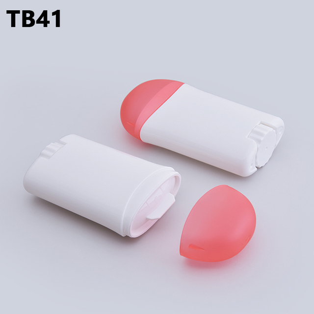 Refilled Empty PP PE 40g Plastic Deodorant Stick Container 40ml Refillable Deodorant Stick Packaging Bottle