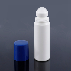 Eco-friendly Frosted Fragrance Empty Roll-on Plastic Bottle,pe Plastic Roll on Bottle Deodorant,white Plastic Roll on Bottles