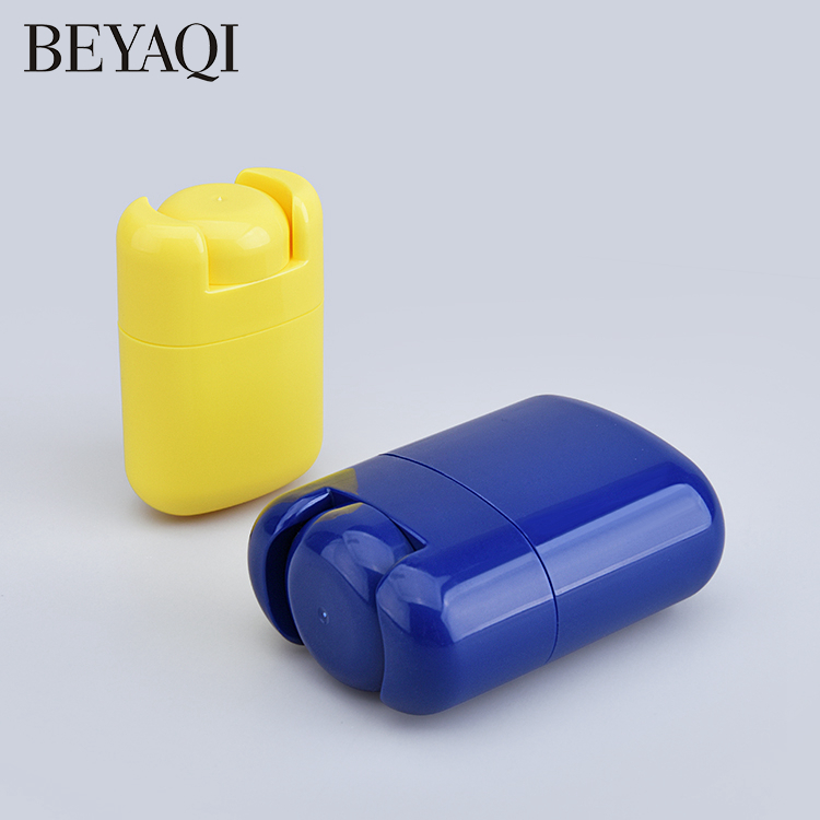 35ml Plastic Gel Empty Refill PCR Deodorant Stick Container 35g Cosmetic Oval Twist Up Tubes Packaging,embalagem De Deodorantes