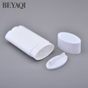 75g 75ml Flat Shape Deodorant Bottle Empty Deodorant Natural Plastic Bottle Stick for Cosmetics Packaging