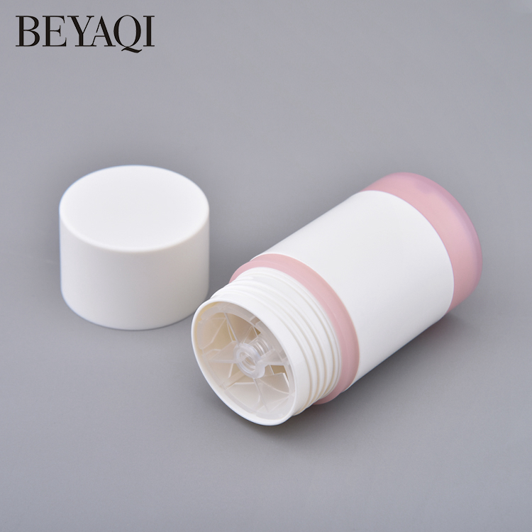 Custom Twist Up Roll-on Deodorant Container 50g Matte Black Hair Gel Sunscreen Stick Tube Antiperspirant Deodorant Stick Bottle