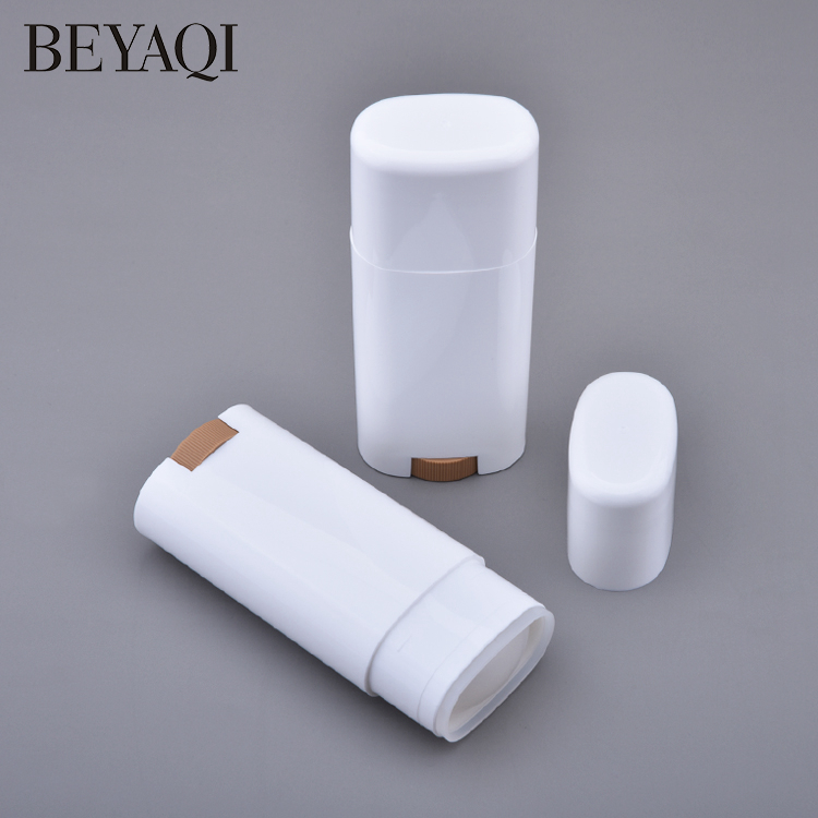 Cosmetic Packaging 40g Stick Deodorant Containers Plastic Foundation Stick Tube Sunscreen Stick Tube PP PCR Deodorant Container