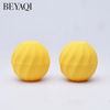 Refillable Empty 7g Colorful Egg Shape Lip Balm Ball Round Chapstick Container,Skin Care Cream Lip Blam Tube