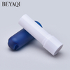 Empty Embalagem De Lipbalmo Round Plastic White Clear Black Blue Red Lip Balm Tube with Hook,recycled Plastic Lip Balm Tubes