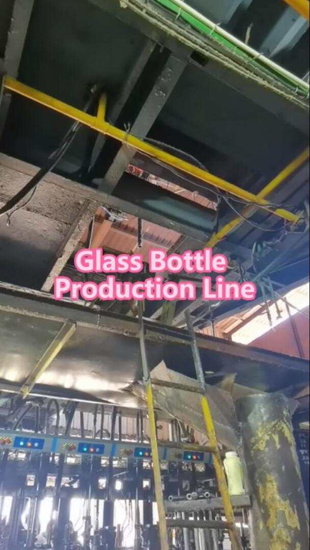 BEYAQI Glass bottle factory production line exhibit