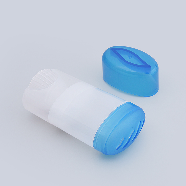 Cosmetic Antiperspirant Oil PP PE Stick Container Roller Bottle 48g Plastic Deodorant Stick Roll on Bottle