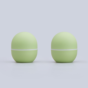 20g PP Unique Green Empty Packaging Plastic Twist Up Deodorant Stick Container Lip Balm Tube