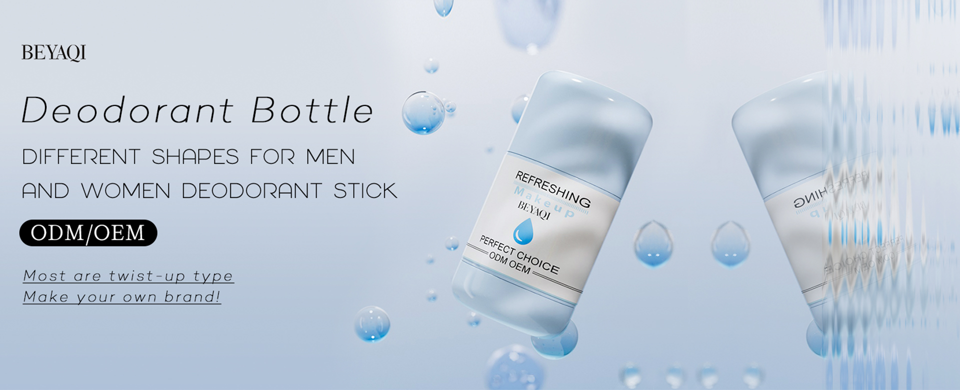plastic roll on bottle