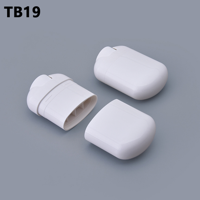 Oval ABS Deodorant Style Tube Empty Big Lip Balm Tube Push Up Deodorant Container Lip Balm Tube 15g