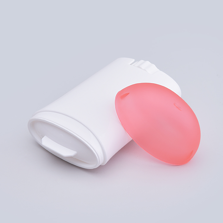 Custom Empty Oval Deodorant Stick Container Refillable Round Twist up Tubes Packaging Deodorant Stick Bottle