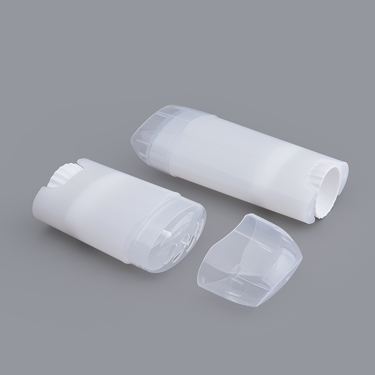 Deodorant Containers Plastic Twist Up 45g 80g White Top Filling Bottle Refillable Deodorant Stick Bottle
