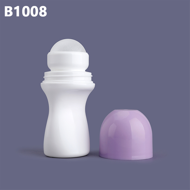 Multipurpose custom materials empty plastic pp frosted matter cosmetics roll on bottle,deodorant bottle,deodorant roll on bottle