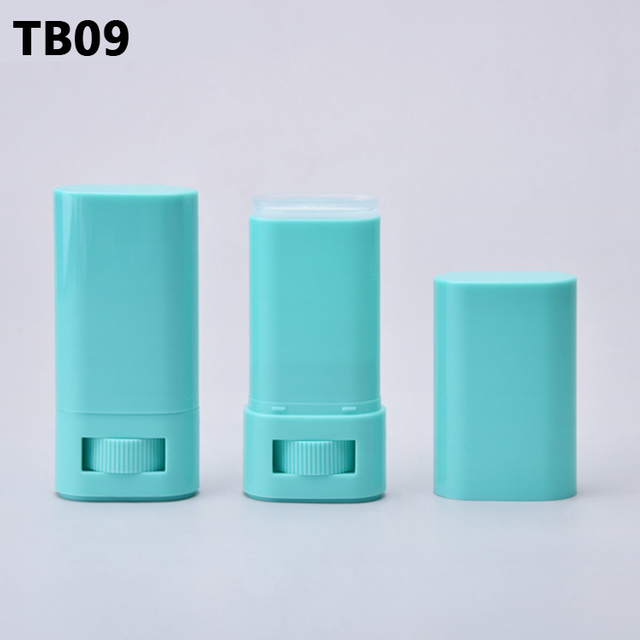 Custom Logo Professional Manufacture Skin Sunscreen Sun Protection Stick Container 21g PP Plastic Deodorant Bottle