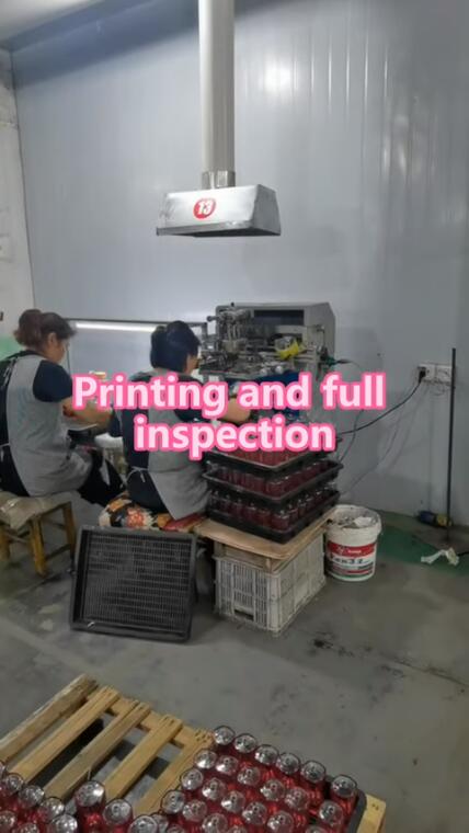 BEYAQI glass roller bottle Printing and full inspection production line display