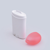 Custom Empty Oval Deodorant Stick Container Refillable Round Twist up Tubes Packaging Deodorant Stick Bottle