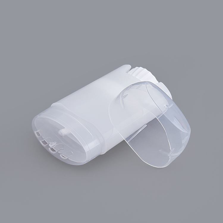 Deodorant Containers Plastic Twist Up 45g 80g White Top Filling Bottle Refillable Deodorant Stick Bottle