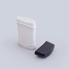  50g 76g PP PE Plastic Custom Logo Empty Deodorant Stick Flat Tube Round Twist Up Stick Deodorant Stick Bottle