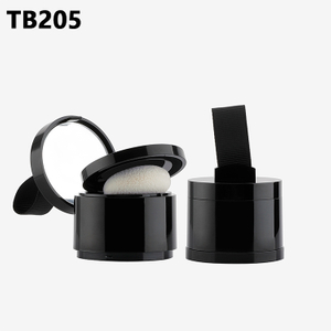 Wholesale 4g Cosmetic Plastic Blush Powder Puff Case Sponge Bottle Hairline Shadow Empty Loose Powder Container With Brush