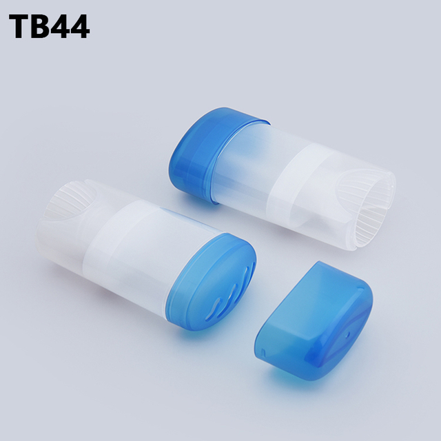 Cosmetic Antiperspirant Oil PP PE Stick Container Roller Bottle 48g Plastic Deodorant Stick Roll on Bottle