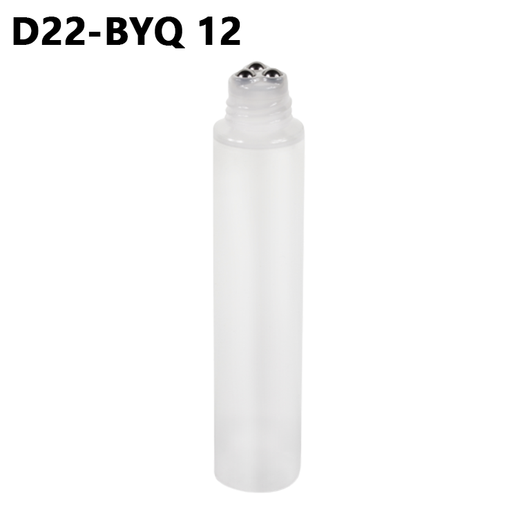 Massage Bottle Body Lotion Skincare Oil 10ml 20ml 80ml Massage Stainless Steel 3 Ball Roll on Tube Cosmetic Packaging