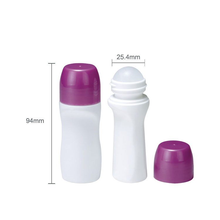 Professional Manufacture Plastic Roll-on Empty Deodorant Bottle,30ml Fancy Cosmetic Empty Deodorant Plastic Roll on Bottle