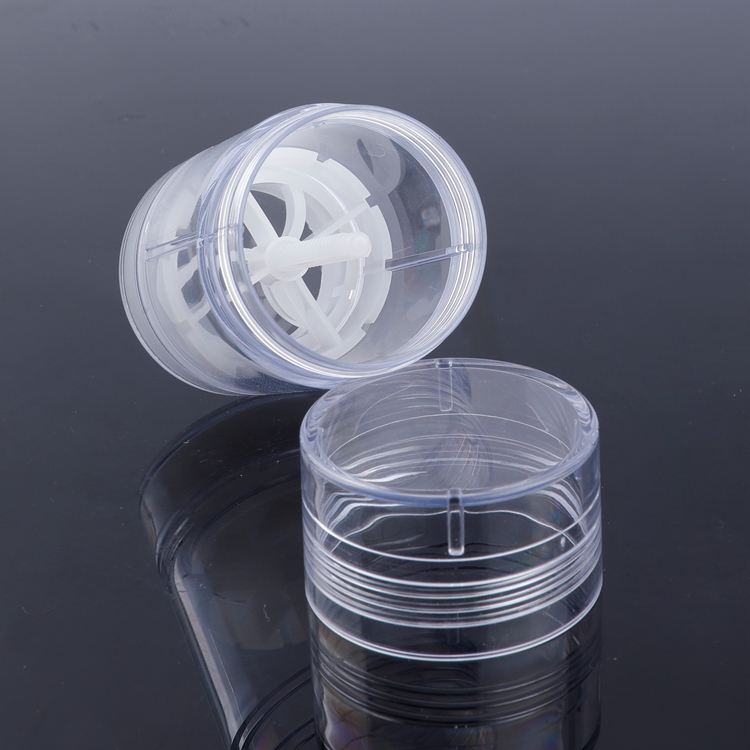 15ml 30ml 50ml 75ml Round Shape Bottom Filling Clear Twist Up Stick Tube Deodorant Container,Reusable Deodorant Bottle