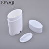 75g 75ml Flat Shape Deodorant Bottle Empty Deodorant Natural Plastic Bottle Stick for Cosmetics Packaging