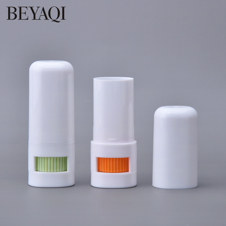 Personal Care Premium Brand Moisturizing Anti-wrinkle Lip Scrub Dual-effect Lip Balm PP 8.5g Oval Sunscreen Stick Tube