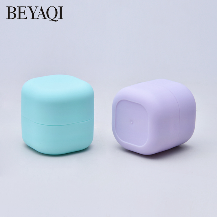 Tubos De Chapstick 7g Empty Blue Purple Large Square Cube Lip Balm Tube Packaging,custom Chapstick Tube,unique Lip Balm Tubes