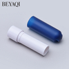 Empty Embalagem De Lipbalmo Round Plastic White Clear Black Blue Red Lip Balm Tube with Hook,recycled Plastic Lip Balm Tubes