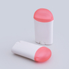 Custom Empty Oval Deodorant Stick Container Refillable Round Twist up Tubes Packaging Deodorant Stick Bottle