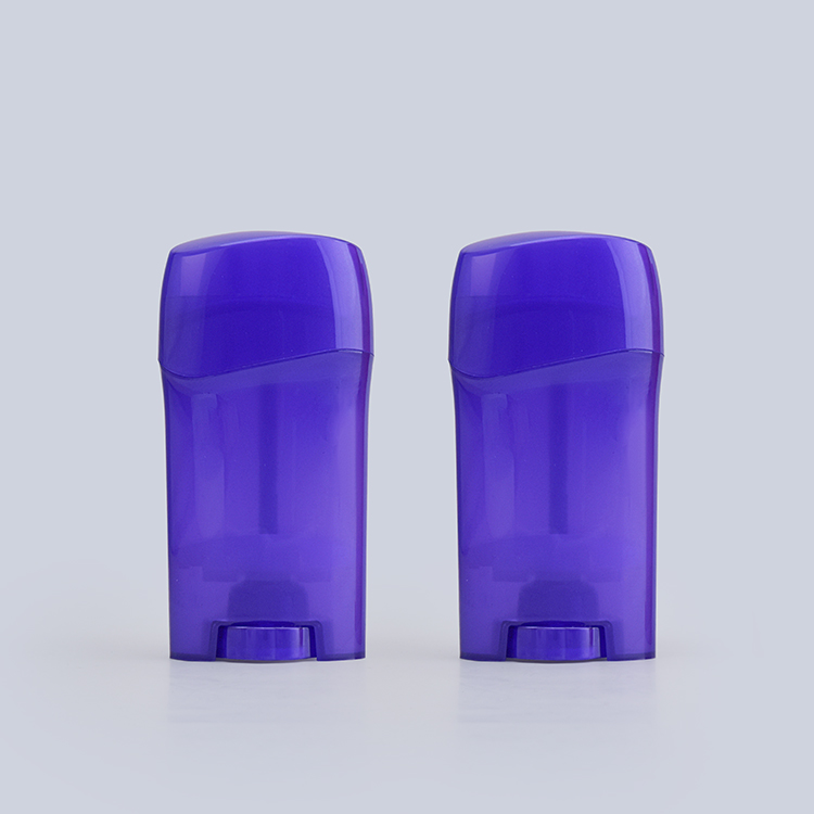  White PP Fragrance Deodorant Bottle 40g 65g Antiperspirant Women Men Plastic Solid Deodorant Stick Bottle